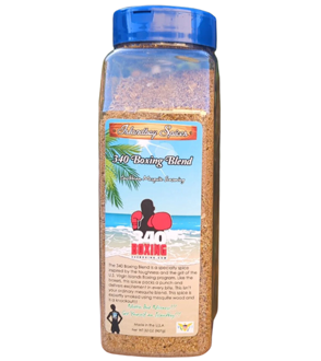 340 Boxing Blend Caribbean Mesquite Spice 32oz